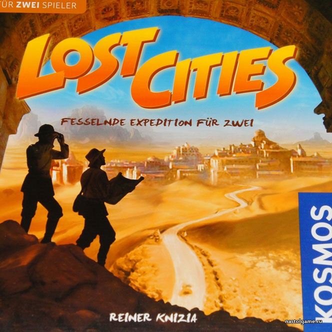 «Затерянные города» - Обзор настольной игры