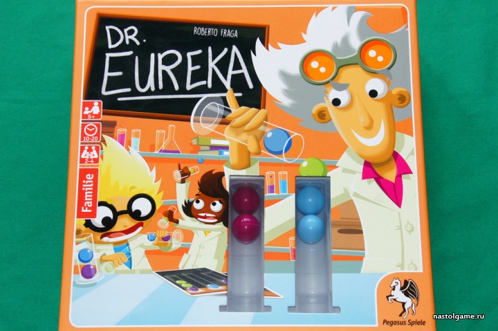 Доктор Эврика (Dr.Eureka) - обзор настольной игры
