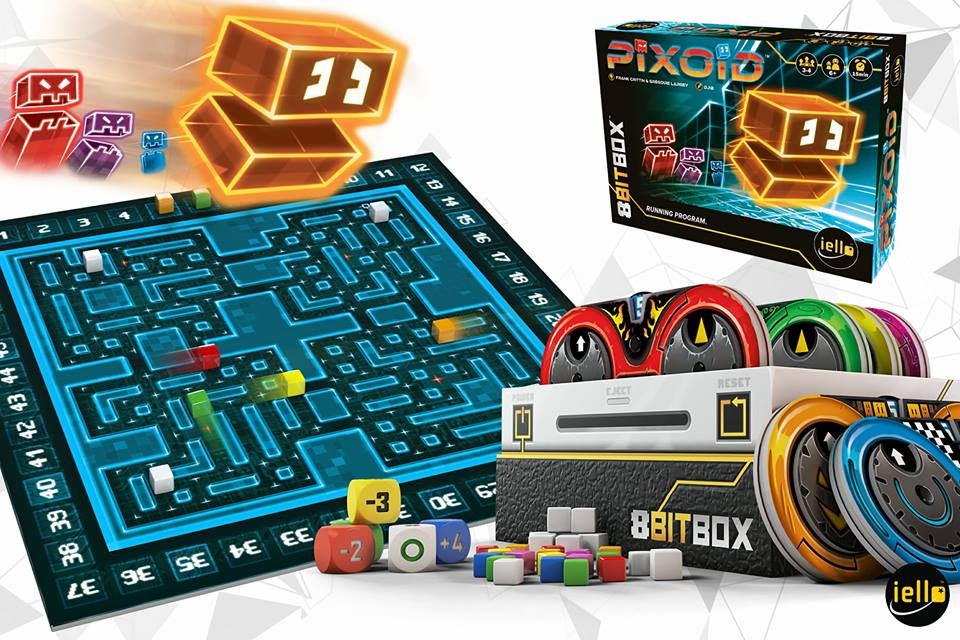 «Пиксоид» первая игра для настольной игровой консоли 8Bit Box